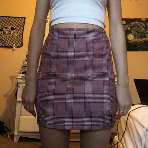 Plaid Brandy Melville Clara Skirt